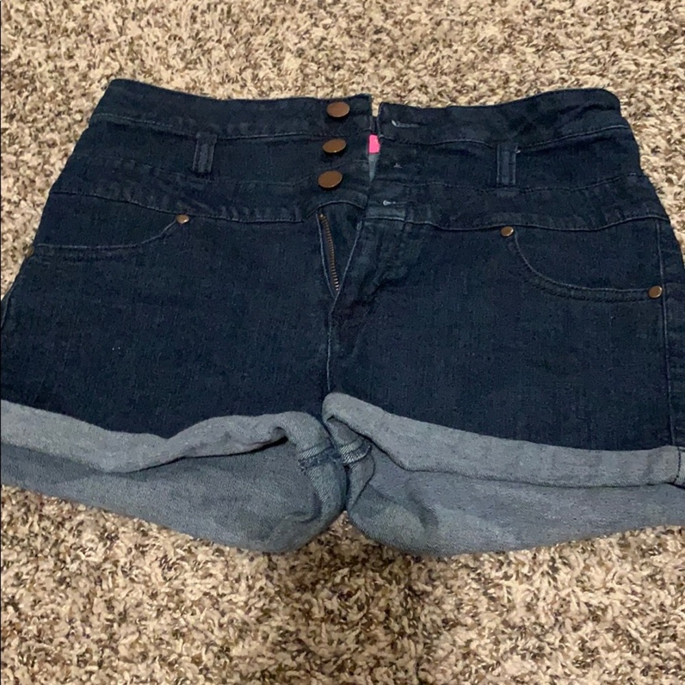 High waisted shorts